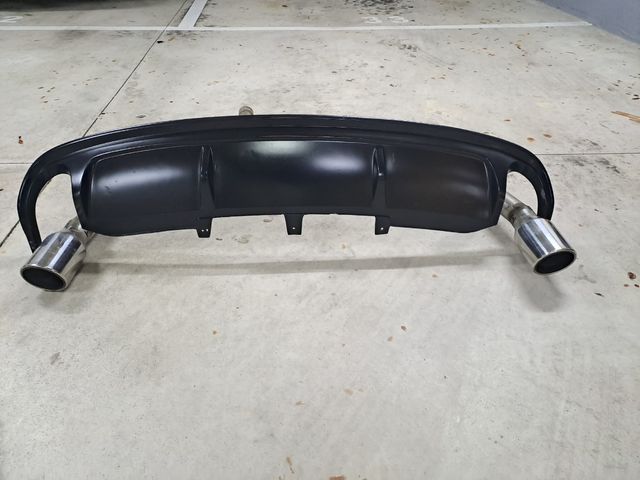 Difusor y escapes Audi A4 B8