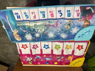 Tappeto musicale Frozen con tasti e numeri