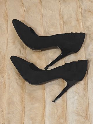 Zapatos de tacón aguja negros