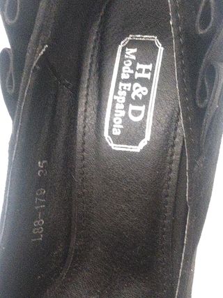 Zapatos de tacón aguja negros