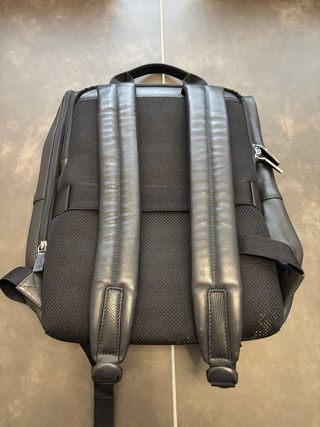 Mochila Samsonite Piel Negra Nueva