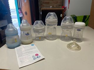 Set 5 Biberon Anti Coliche Chicco MAM