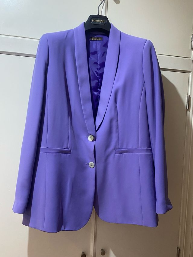 Chaqueta Patrizia Pepe Morada