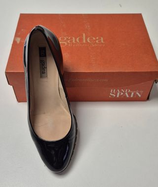 Zapatos Gadea Mujer Talla 38 Negros Charol