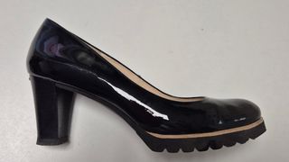 Zapatos Gadea Mujer Talla 38 Negros Charol