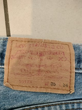 Levi's 501XX Vintage USA Uomo W35 L34
