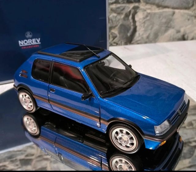 Peugeot 205 GTI Azul Norev 1:18