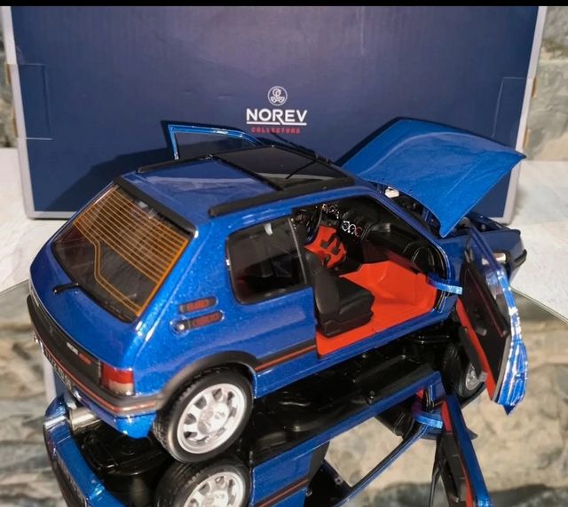 Peugeot 205 GTI Azul Norev 1:18
