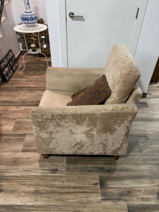 2 Sillones/Butacas Beige y Marrón