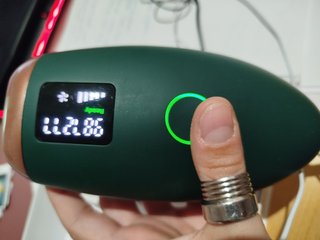 depiladora luz pulsada IPL Portátil con Cargador