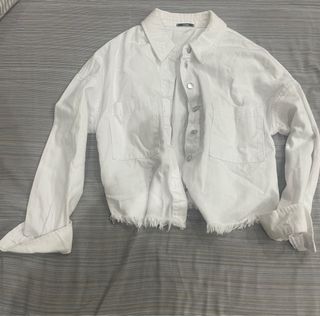 Giubbotto jeans donna bianco