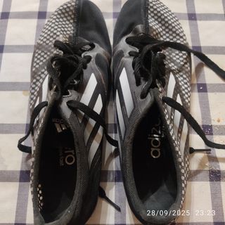 Zapatillas Adidas Adizero Atletismo Negras Blancas