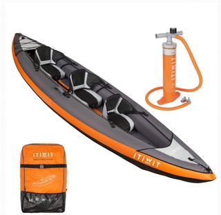 Kayak hinchable ITIWIT 2/3 plazas sin remos
