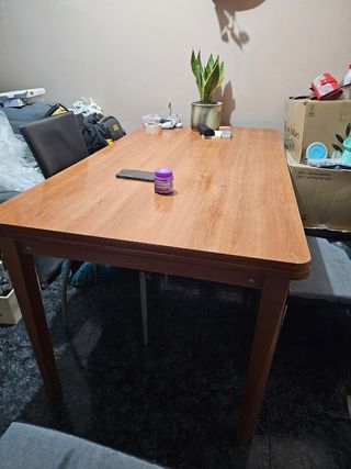 Mesa de comedor extensible 160x90