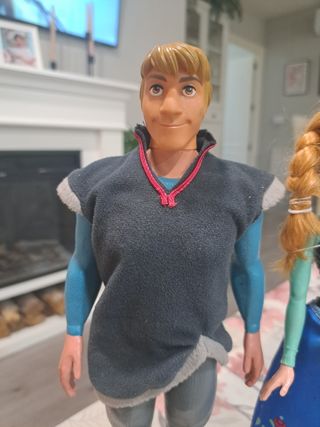 Muñecos Anna y Kristoff Frozen