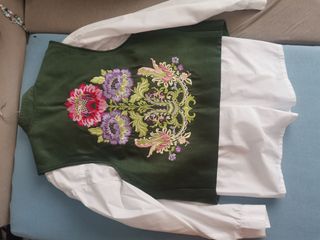 Traje Fallero Adulto Verde y Blanco