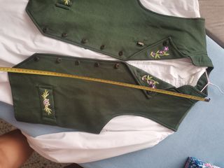Traje Fallero Adulto Verde y Blanco