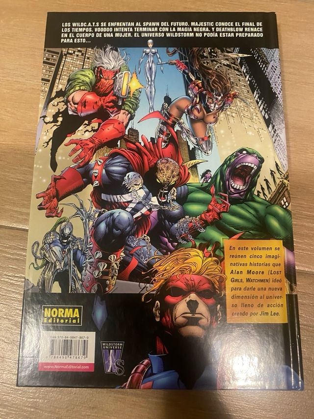 Wild Worlds de Alan Moore editado por Norma.