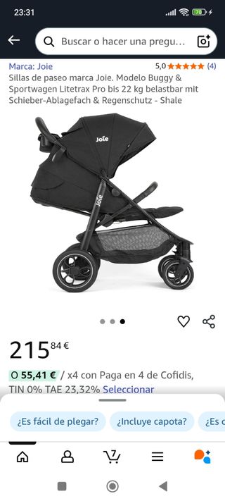 Silla de paseo Joie