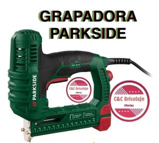 Grapadora Parkside clavadora profesional