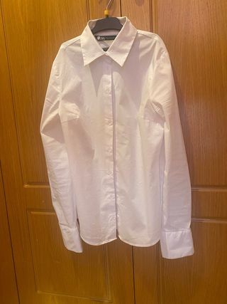 Camisa blanca Zara Talla M
