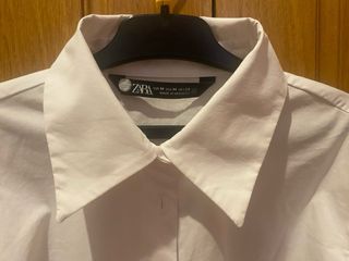 Camisa blanca Zara Talla M
