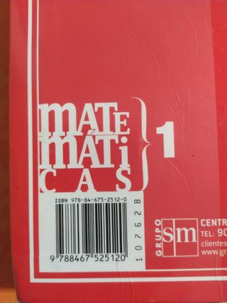 Matemáticas. 1 Bachillerato (Ciencias y Tecnolo...
