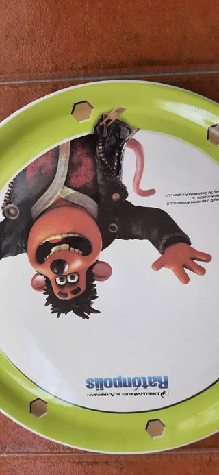 Plato decorativo Ratatouille