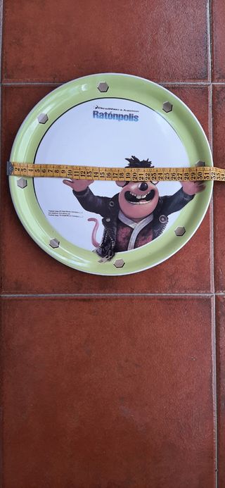 Plato decorativo Ratatouille