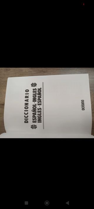 Diccionario ingles-español, español - inglés 