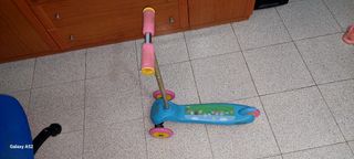 Patinete infantil 3 ruedas verde 15€ cada una
