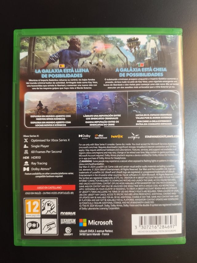 Star Wars Outlaws Xbox Series X