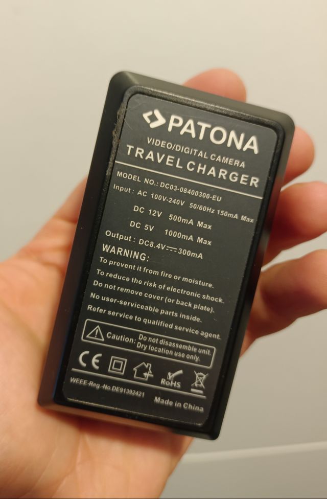 3 en1 Cargador camara NP-110 NP-130 casio exilim