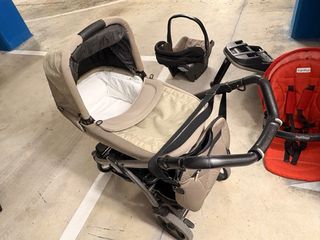 Carro bebé completo con 2 sillas Isofix