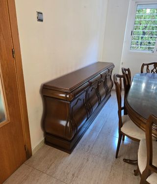 Mueble de salón de madera de Roble