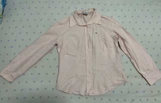Camisa Lacoste Rosa Mujer