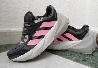 Adidas Adistar W gris y rosa