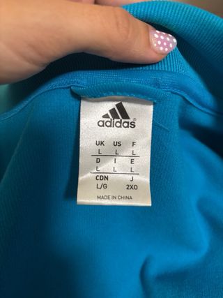 Chaqueta Adidas Real Madrid Azul