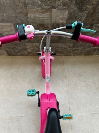 Bicicleta infantil rosa Btwin