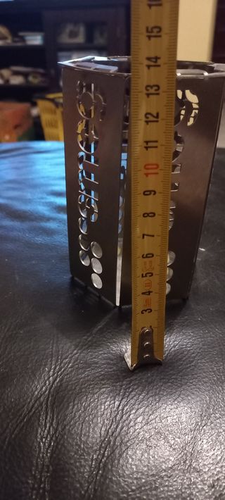 Portapenne Smeg vintage metallo