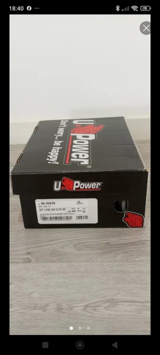 Botas U-Power LIFT ESO S3S Talla 45