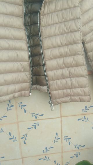 Plumas Mango Mujer Beige Invierno