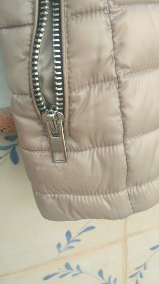 Plumas Mango Mujer Beige Invierno