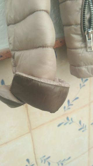 Plumas Mango Mujer Beige Invierno