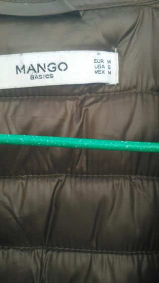 Plumas Mango Mujer Beige Invierno