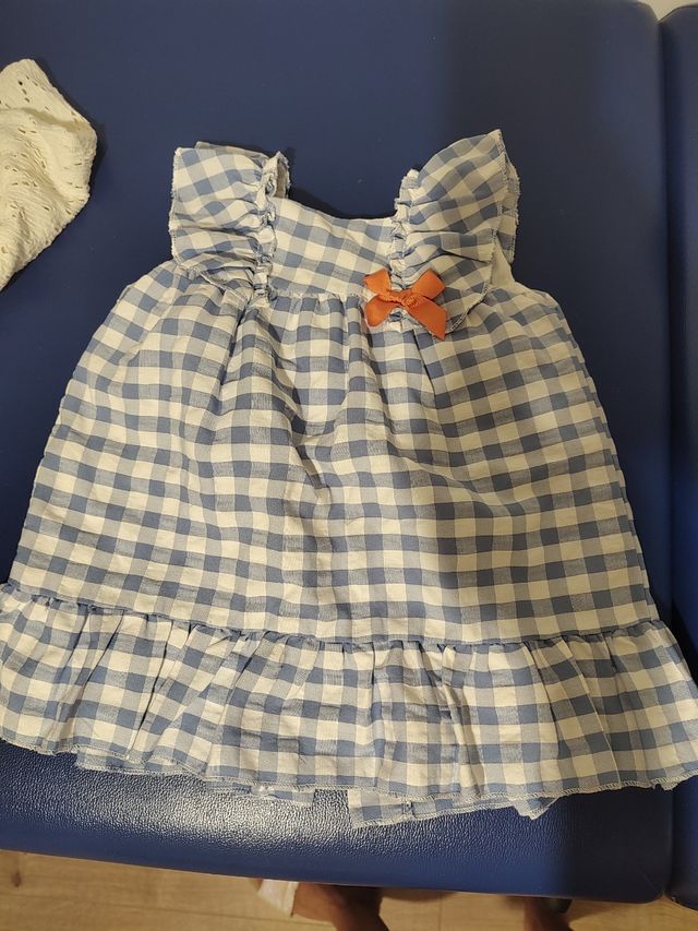 Vestido bebé 12 meses Mac Ilusión