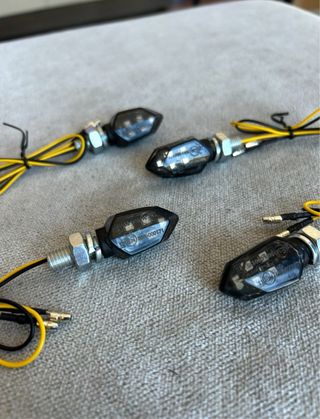 Intermitentes LED universales para moto quad 