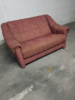 Sofá de 2 plazas en tela