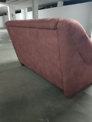 Sofá de 2 plazas en tela