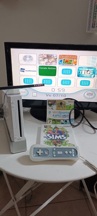 Nintendo Wii Bianca + Giochi e Controller